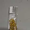 Cuban Link Dog Chain Collar Gold Crystal Dog Necklace Metal with Design Secure Buckle Pet Collar Jewelry Accessories for Small Medium Large Dogs Cats(Glod 24inch)