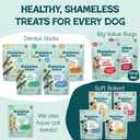 Shameless Pets Soft Dog Treats – Bacon Me Crazy Meaty Tenders, Soft & Chewy Treats for Dogs, Real Bacon 1st Ingredient, Grain Free, Healthy Treats for Small, Medium & Large Dogs, 8oz