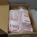 23PCS Full Set Interior Trim Kit for 2018-2023 Jeep Wrangler JL JLU & Jeep Gladiator JT,Side Outlet Door Handle Bowl Reading Light Cup Holder Cover Trim (White)