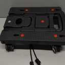 Generic Trolley Cart Pull Cart Blue Support Rod Belt Mobile Phone Car Kit Tool Push Car Front Bumper Support Rod Shock-Proof Mobile Phone Accessories Support Rod Cars Aluminum Alloy Black