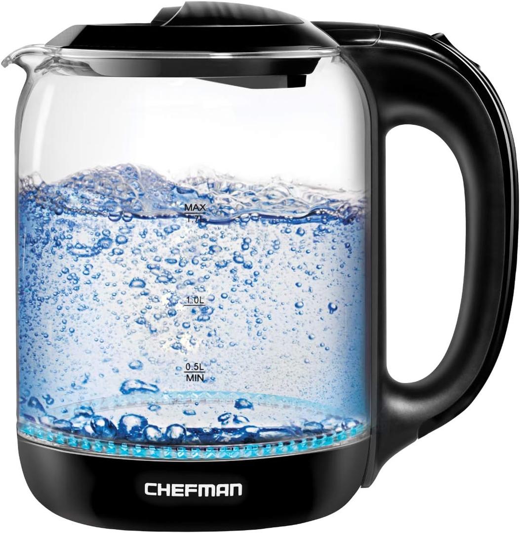 Chefman Fast Boil Electric Kettle 1.7L New In Box