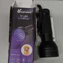 Vansky UV Flashlight Black Light, 51 LED Blacklight Pet Urine Detector for Dog/Cat Urine, Dry Stains, Bed Bug, Resin Curing, Scorpions Finder