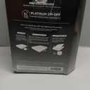 AllerEase Platinum Zip-Off Top Waterproof Mattress Protector Queen 360 Degree Zipper Particle Barrier Temperature Balancing Luxurious Plush Top Separately Machine Washable Mattress Cover (White)