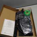 Cucumber Trellis for Raised Bed, 4 feet Garden Trellis for Climbing Plants Outdoor, Plastic-Coated Metal Arch Plant Support for Flower Vines Vegetables Peas Beans Cucumber Trellis, Black