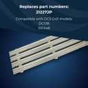 DCS Grill Grate 212272P for DCS36 and DCS48 DCS Grill Models - Stainless Steel Grill Grates OEM Replacement Part 212272P (19 x 5 x 2) for Even Heat Distribution