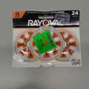 Rayovac Hearing Aid Batteries Size 13 for Advanced Hearing Aid Devices (24 Count) (Orange Tab)