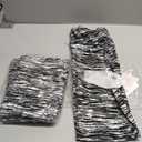 TC Lularoe Leggings Animal Print Zebra Black White Size 12-18, Pack Of 3