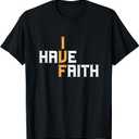 IVF I Have Faith IVF Mom IVF Dad Transfer Day T-Shirt. S Size