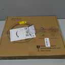 ROLOVE Vanity Mirror with Lights, 12 Inch Light Up Makeup Mirror, LED Makeup Mirror with Lights for Bedroom Tabletop, Smart Touch Control 3 Colors Dimmable, 360° Rotation, White