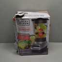 BLACK+DECKER PowerCrush Multi-Function Blender with 6-Cup Glass Jar, 4 Speed Settings, Silver