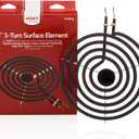 Smart Choice 8-Inch 5-Turn Electric Stove Burner Replacement Surface Element for Electric Coil Oven Ranges, Fits Most