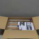 FUKANG Kitchen Wrap Organizer, Foil and Plastic Wrap Organizer 3 in 1 with Sliding Cutter, Acrylic Wrap Dispenser for Drawer or Wall Mount, Fits 12 Inch Rolls