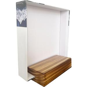 hehimhis Jigsaw Puzzle Box StandPuzzle Lid Holder Display Stand,Puzzle Board Accessory (8 X 4), Wood