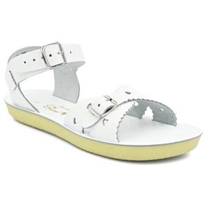 Salt Water Sandals Sun-San Sweetheart, White, Size Toddler 5