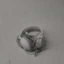 CM7002 Gaming Headset for PS5, PS4, PC, Mac, Switch, Xbox Series, Surround Sound RGB Gaming Headphones with Noise Canceling Microphone, 50MM Dynamic Drivers, 3.5MM Audio Jack, Light White