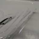 NUMIFUN Plastic Storage Bins with Lids 6 Pack Storage Organizer, 7 Quart Stackable Storage Bins with Buckle-Up Latches and Handle Storage totes easy for Home Office Pantry Organization, Clear Lids