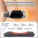 Triple Fusion Back Massager with Heat - Sciatica Pain Relief & Spine Decompression Device, Deep Tissue Massager for Lower Back Pain, Office Chair and Home Use for Chronic Sufferers