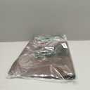 Teling 1 Pcs Leather 3 Ring Binder Holds 8.5 x 11 Inch Paper Binder Organizer Vintage Faux Leather Portfolio Folder Planner for Office Home Document Photo Diary Supplies (Vintage Brown)