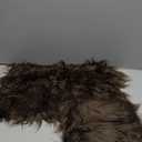 Ashler HOME DECO Pack of 2 Decorative Luxury Style Navy Blue Faux Fur Throw Pillow Case Cushion Cover 12 x 20 Inches 30 x 50 cm