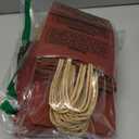 qiqee 50-Packs Gift Bag with Handles Bulk Kraft Red Paper Bags Multiple Uses (8.3"x3"x6"inch Small Size)