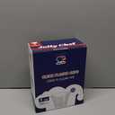 JOLLY CHEF 9 oz Clear Disposable Plastic Cups, 100 Pack Clear Plastic Cups Tumblers, Heavy-duty Party Glasses, Disposable Cups for Thanksgiving, Halloween, Christmas Party