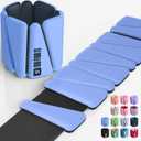 SPORTBIT Wrist and Ankle Weights for Women - Set of 2 (1lb Each) Wearable Ankle & Wrist Weights - Leg & Arm Bands, Silicone Weighted Bracelets for Workout, Walking, Running, Yoga, Pilates
