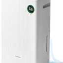4500 Sq Ft Dehumidifier for Basement, Max 80 Pint with Drain Hose, White