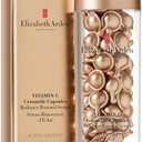 Elizabeth Arden Vitamin C Serum with Ceramides, Anti Aging Radiance Renewal Ceramide Serum, Brightens Skin, Minimizes Dark Spots, and Enhances Skin Tones, Fragrance Free, 60 Capsules, 0.95 oz, BB 12M after opening