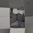 MAGZO Door Draft Stopper, 36 Inch Adjustable Under Door Gap Filler, Fits 30'' - 36'' Bottom Widths, Seals Gaps up to 1.7", Soundproof Sweep Blocks Air, Noise, Light, Dust- Grey (Gray)