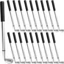TIHOOD 25PCS Golf Ballpoint Pen Funny Sports Golfing Club Props Black Gel Ink for Students Coworkers Boss Office Dad