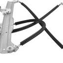 741-578 Power Window Regulator with Motor for Chevrolet Silverado 1500 2500 3500 For GMC Sierra 1500 HD 2500 HD 2000-2007 for Cadillac Escalade Rear Left Driver Side 15077722, 15135970