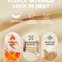 Bonneuitbebe Women's 2 Pack Long Sleeve Thermal Shirts Soft Crewneck Undershirt Tops Lightweight Base Layer Cold Weather (S)