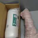 Orthopedic Dog Bed for Large Dog, Waterproof Pet Bed, Non-Slip Bottom and Egg-Crate Foam with Removable Washable Cover Crate Bed, Pink, 36"x27"x3"