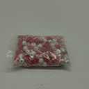 200 Pcs Christmas Wood Beads Santa Claus Winter Red and White Wooden Beads Candy Cane Round Loose Spacer Farmhouse Craft Beads for DIY Bracelet Necklace Earring Jewelry Making Home Decor