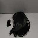 14 inches Halloween Party Short Straight Black Bob Hair Wigs