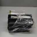 2 Pack Pull Out Spice Rack Organizer for Cabinet, Slide Out Seasoning Kitchen Organizer, Heavy Duty Spice Cabinet Organizers with Labels for Kitchen Pantry, 5.3" W x10.7 D x10 H, 4 Drawers, 2-Tier