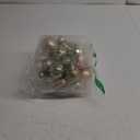 Prextex 36-Pieces Champagne Christmas Ornaments Set - Shatterproof, Festive Christmas Balls Decorations in 3 Sizes and 6 Styles with Hanging Loops for Tree, Wreath, and Dazzling Holiday Party Decor