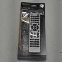 GE 4-Device Universal Remote Control, Designer Series, Brushed Nickel/Silver, 33709