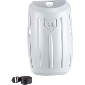 Attwood 93536-1 Softside Pontoon Boat Fender, White