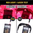 ULTREMA Red Light Therapy Glasses, Eyes Protection for Tanning Goggles, IPL Laser Safety Glasses 200-2000nm, Eye Protection for Red Light Therapy.