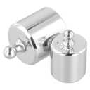 16PCS 2000g Calibration Weight, M2 High Precision Scale Calibration Weight Kit Set 10g, 20g, 50g, 100g, 200g, 500g, Chrome Finish Calibration Weight with Storage Case and Tweezers