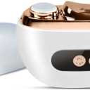 Electric Nail Clippers, 3 in 1 Rechargeable Electric Polishing Automatic Nail Clipper Trimmer with LED Light, Debris Storage, Fingernail Toenail Trimmer for Men/Women/Seniors/Adult/Kids, White