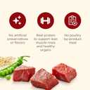 Nutrish Dry Dog Food, Real Beef, Pea & Brown Rice Recipe Whole Health Blend for Adult Dogs, 6 lb. Bag (Rachael Ray) (6 Pound (Pack of 1))