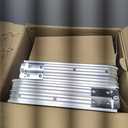 ROPODA Portable Cornhole Board Set,24x16 / 3020in Corn Hole Games for Adults with 8 Bean Bags, Lightweight Aluminum Alloy Edging Cornhole Set for Outdoor Games, Beach and Tailgates (2416", Black)