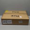 6-Light Crystal Staircase Chandelier, Modern Black Ceiling Light Fixture Pendant Light with Bubble Shades, Adjustable Long Chandelier for Foyer Kitchen Bedroom and Living Room