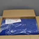 ProsourceFit Acupressure Mat and Pillow Set for Back/Neck Pain Relief and Muscle Relaxation (XL, Blue/White)