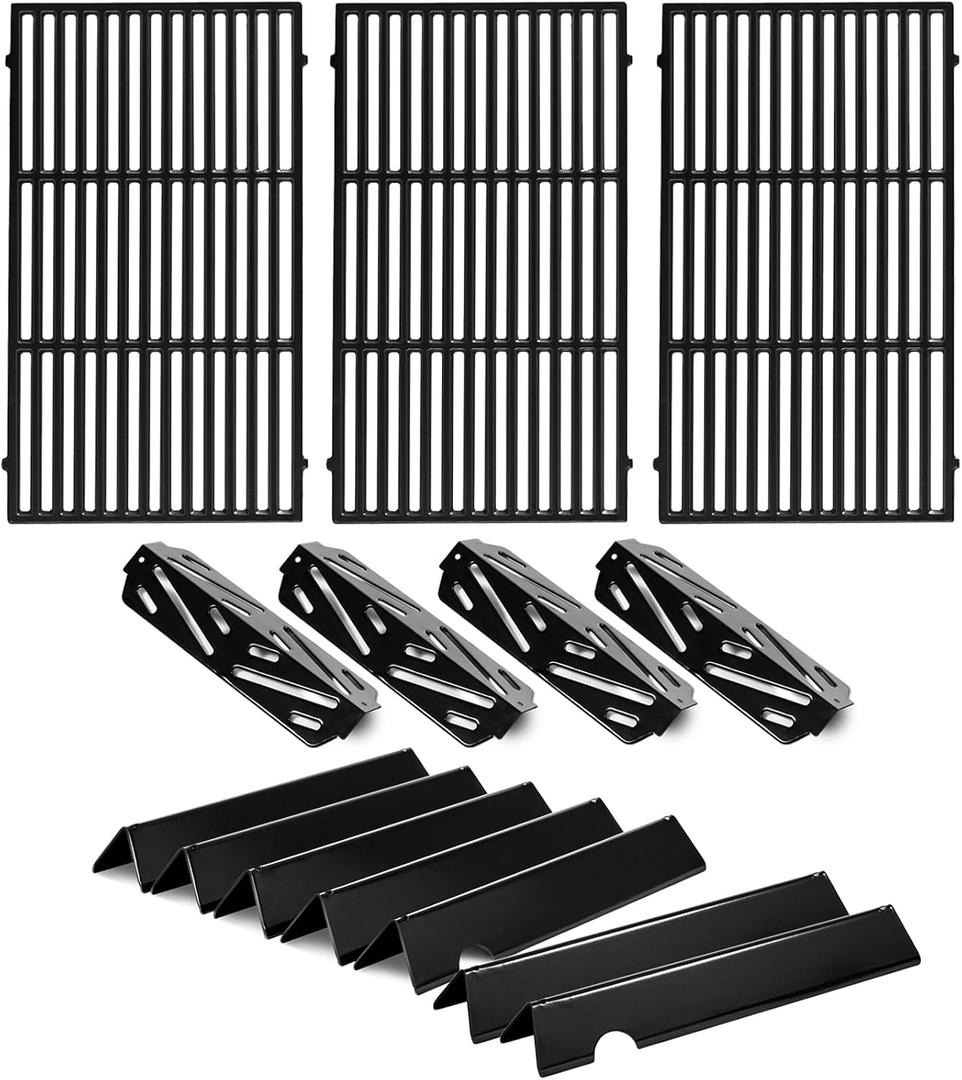 Genesis II E-410 S-435 Grill Replacement Parts 66097 Grates 66033 Flavorizer Bars 66686 Heat Deflectors for Weber Genesis ii 400 Series Grill Parts GS4 GBS 2 E410 E435 ii LX E-440 LX S-435 SE-410 S435