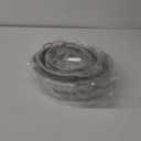 3-Piece Stainless Steel Mesh Micro-Perforated Strainer Colander Set (1-Quart, 2.5-Quart and 4.5-Quart)