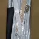 Wedding Welcome Sign Stand, Welcome to our Wedding Sign Holder, White Easel Stand for Sign Poster With Design Bundle & Ground Stakes & Leather Sign Hanging Straps, Linen Sign Stand for Wedding Decor