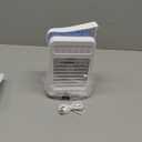 Portable Air Conditioners, Mini Air Conditioner Personal Evaporative Air Cooler with 4 Speeds 7 Colors, 600ML Portable Ac Unit Fan 2 Cool Mist Cooling Fan for Room Office Car